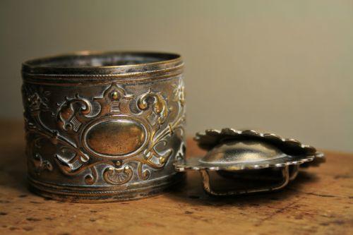 Brass And Pewter Serviette Rings