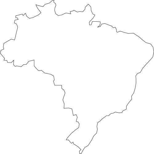 brazil country map