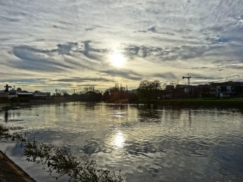 brda river sunrise
