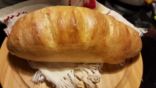 bread loaf baking