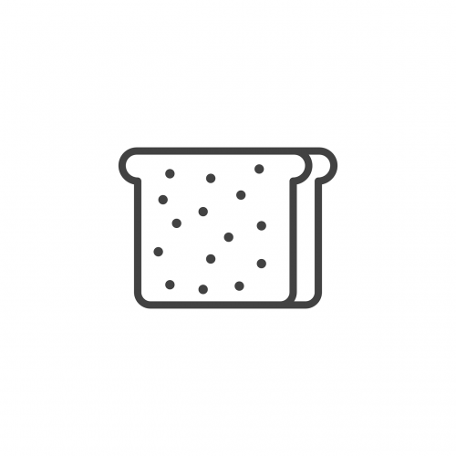 bread icon food