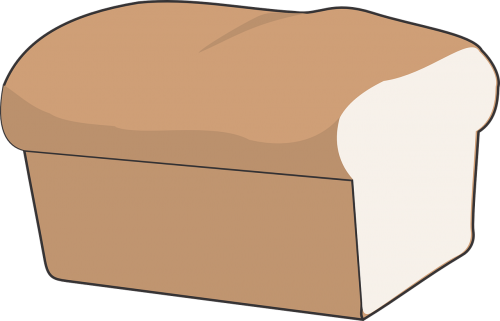 bread loaf cut