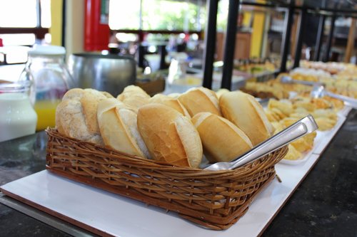 bread  basket of bread  paniere