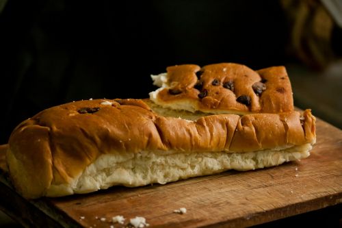 bread loaf cut
