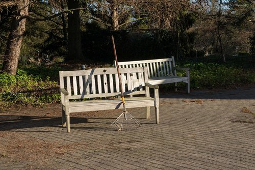 break  relaxation  park bench