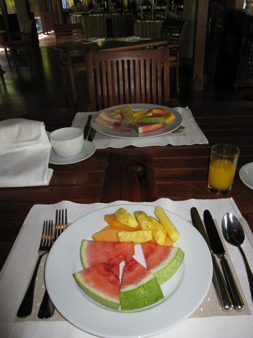 breakfast fruit watermelon