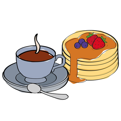 breakfast  coffee break  pancakes