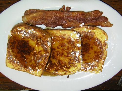 breakfast bacon french toast