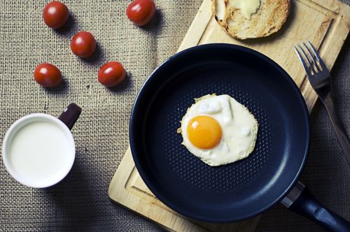 breakfast eggs pan