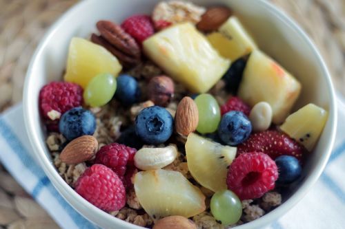 breakfast bowl fruits