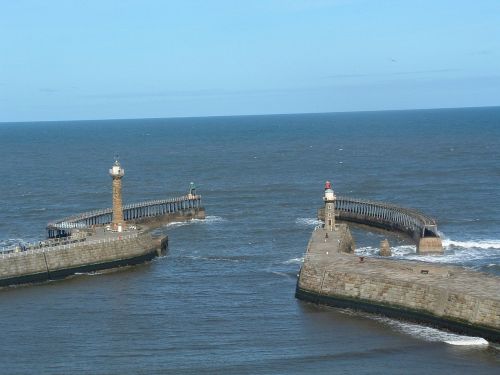 breakwaters coast sea