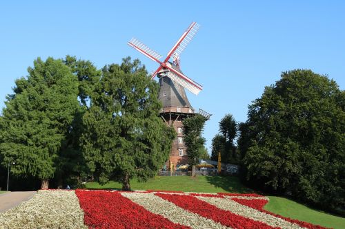 bremen windmill on wall wall windmill