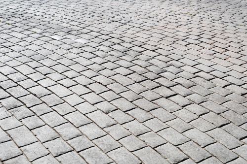 brick cobblestone grey