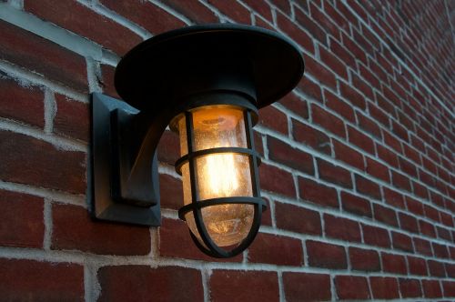 brick building light