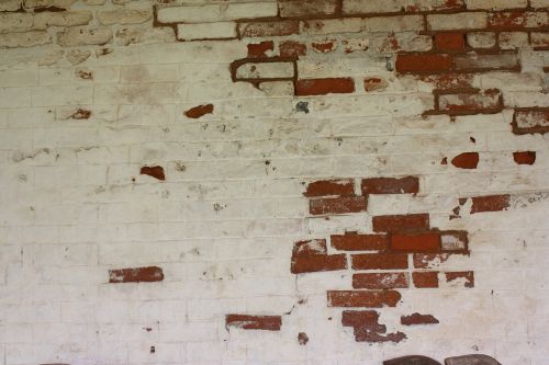 brick wall painted