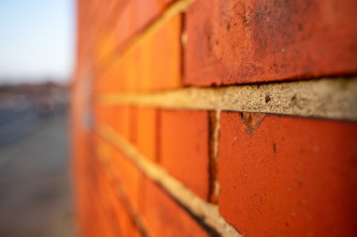 brick  red  wall