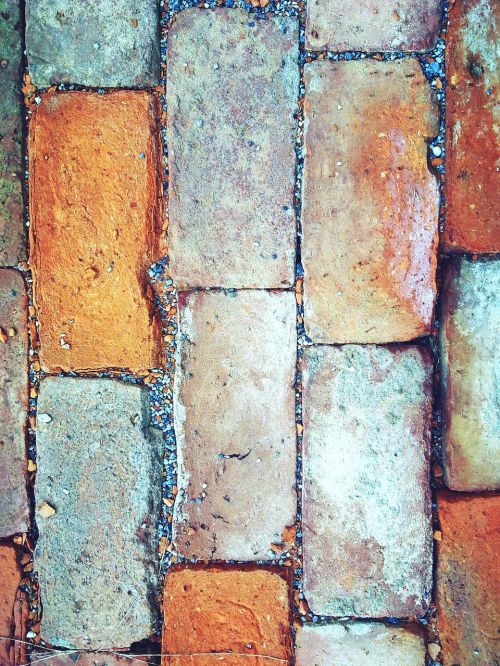 brick wall stone