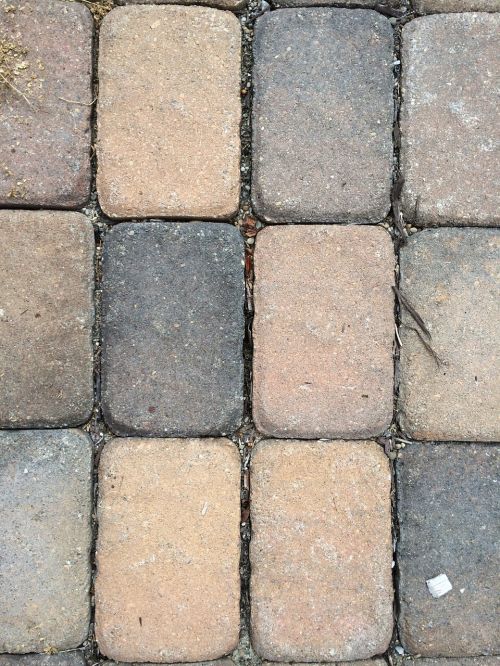 brick stone path