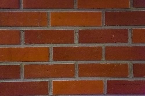 brick wall bricks red