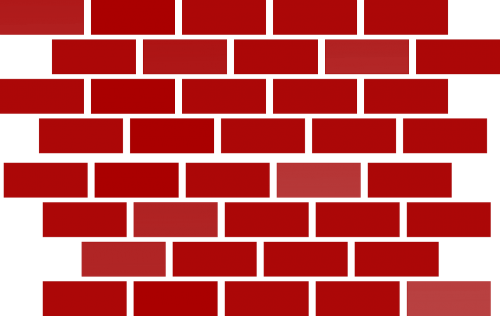 brick wall bricks construction