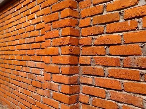 brick wall bricks building