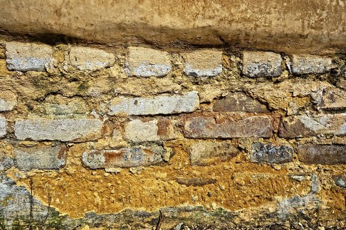 brick wall  masonry  mortar