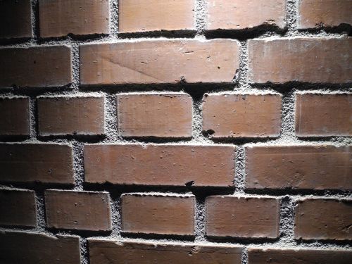 brick wall light shadow