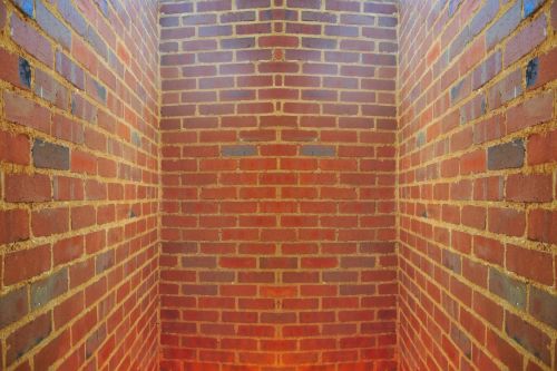 Brick Wall Corridor Effect