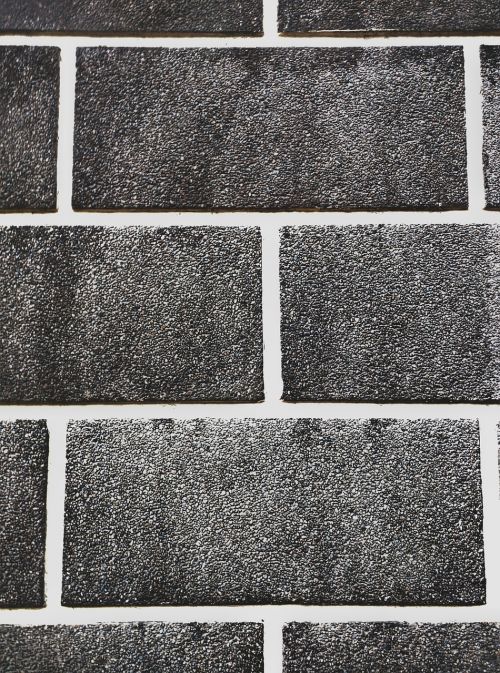 bricks abstract black and white