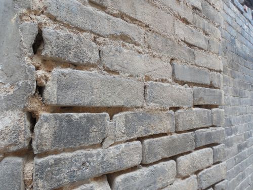 bricks wall village
