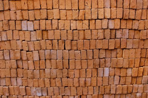 bricks stacked stack