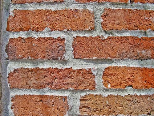 brickwall background red