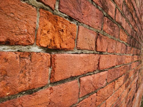 brickwall background red