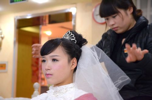 bride makeup wedding