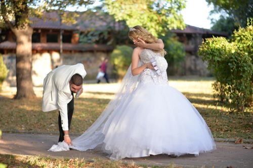 bride wedding groom