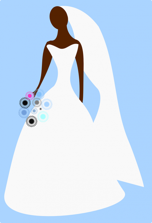 bride dress vail