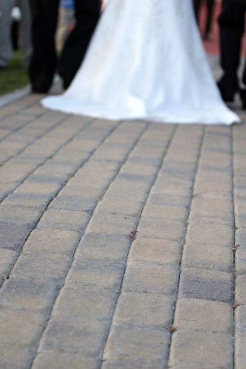 Bride And Groom Exchanging Vows