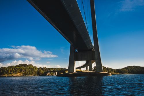 bridge underneath water