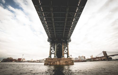 bridge river under