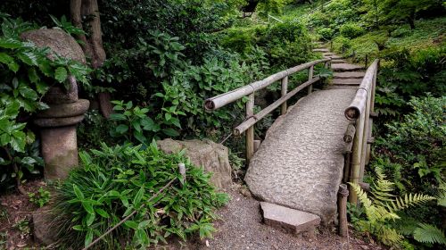 bridge japanese garden