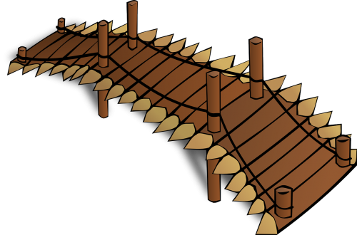 bridge construction wooden