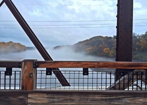 bridge river view