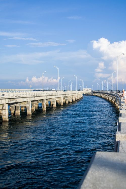 bridge sky pier