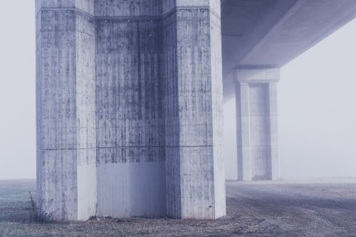 bridge concrete pillar