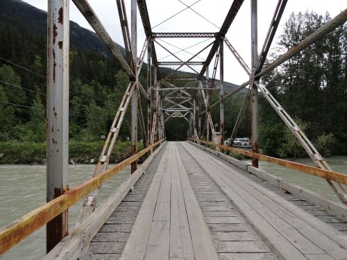 bridge wood wooden