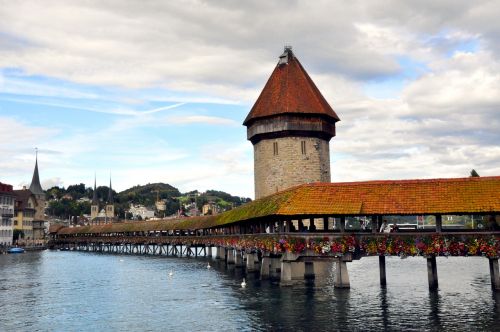 bridge lucerne river