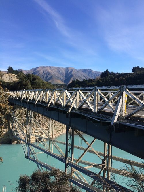 bridge river landscape