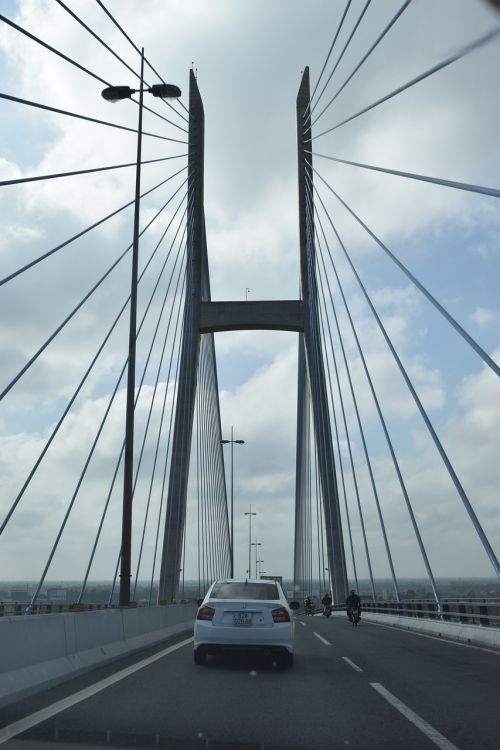 bridge rope art