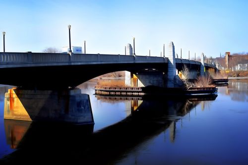 bridge river water