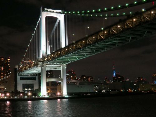 bridge rainbow-bridge night